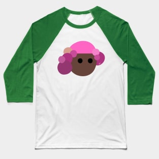 Pink Head Baseball T-Shirt